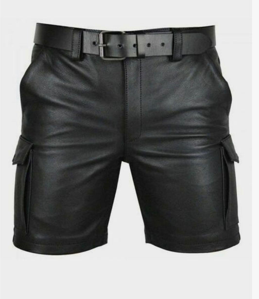 ZentoLeather Buck Shorts