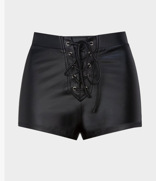 ZentoLeather  Lace Shorts